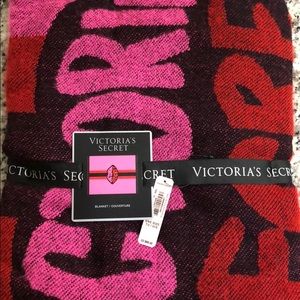 Victoria Secret Blanket 50”x60”